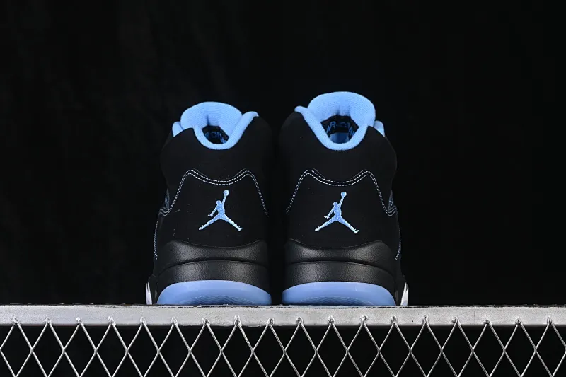 All categories Air Jordan Jordan series basketball shoes Air Jordan 5 GX foreign trade version Air Jordan 5 Retro "Black University Blue" AJ5 Joe 5 University Blue DD0587-008